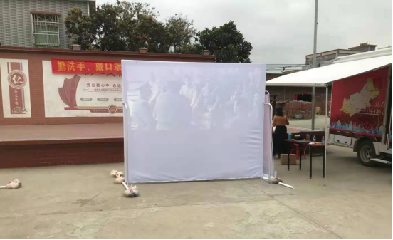 圖3：露天小電影播放