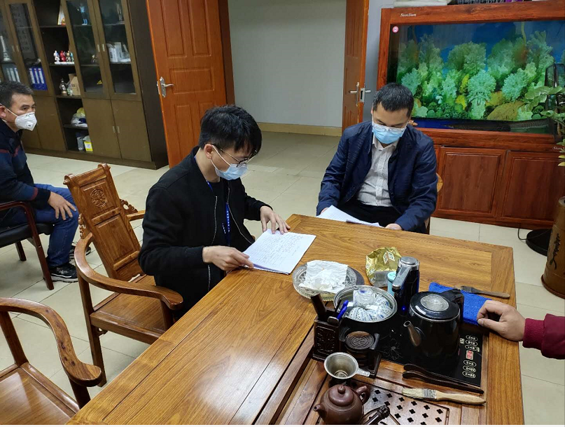 王玉書常務帶領安監所成員排查小作坊