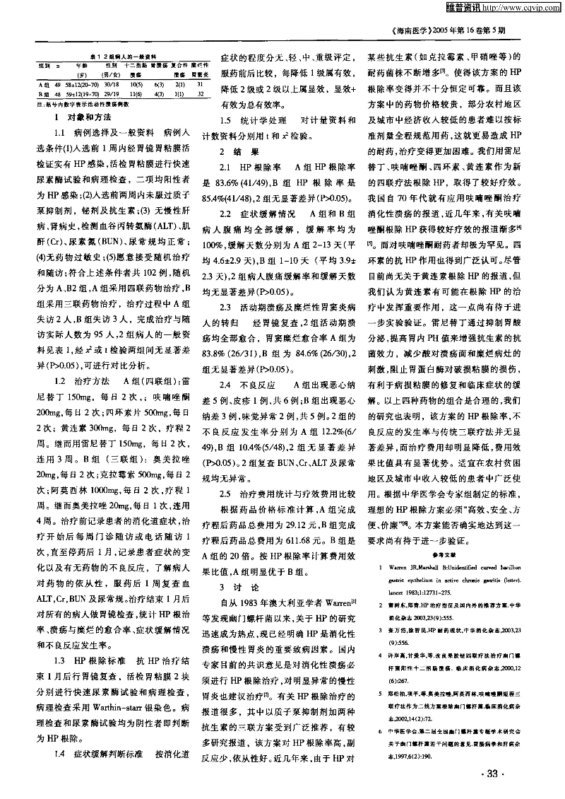 新四聯療法根除幽門螺桿菌感染療效及費用對比-圖片-1.jpg
