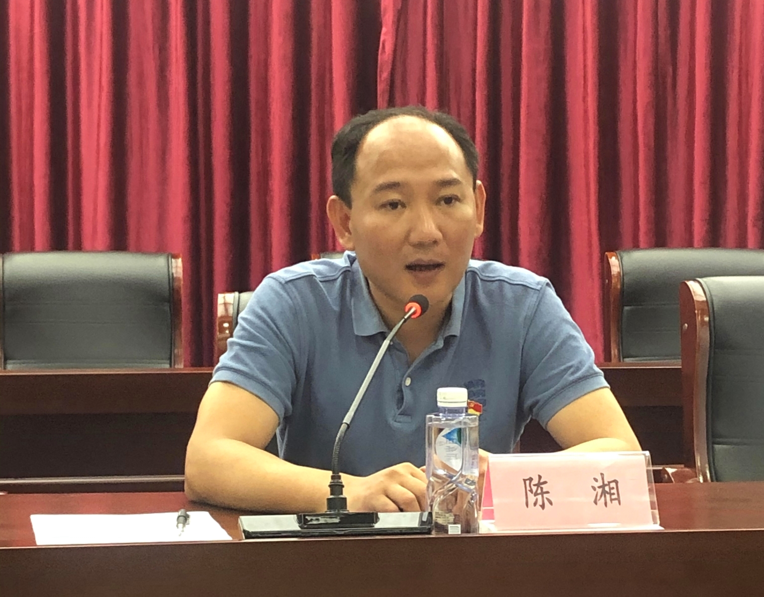 陳湘書記講黨課