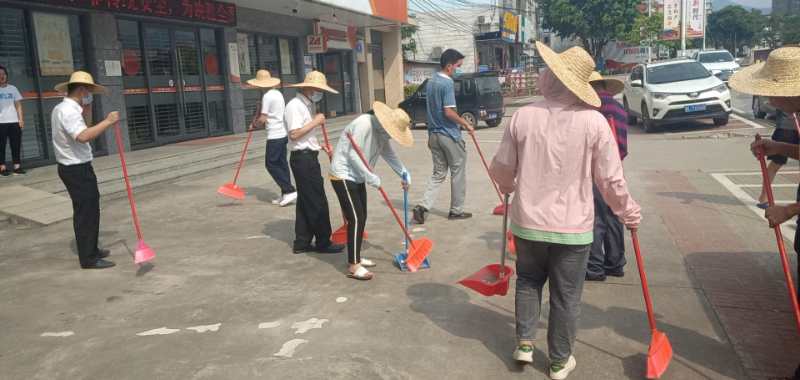 黨員干部職工、群團組織清潔衛生中